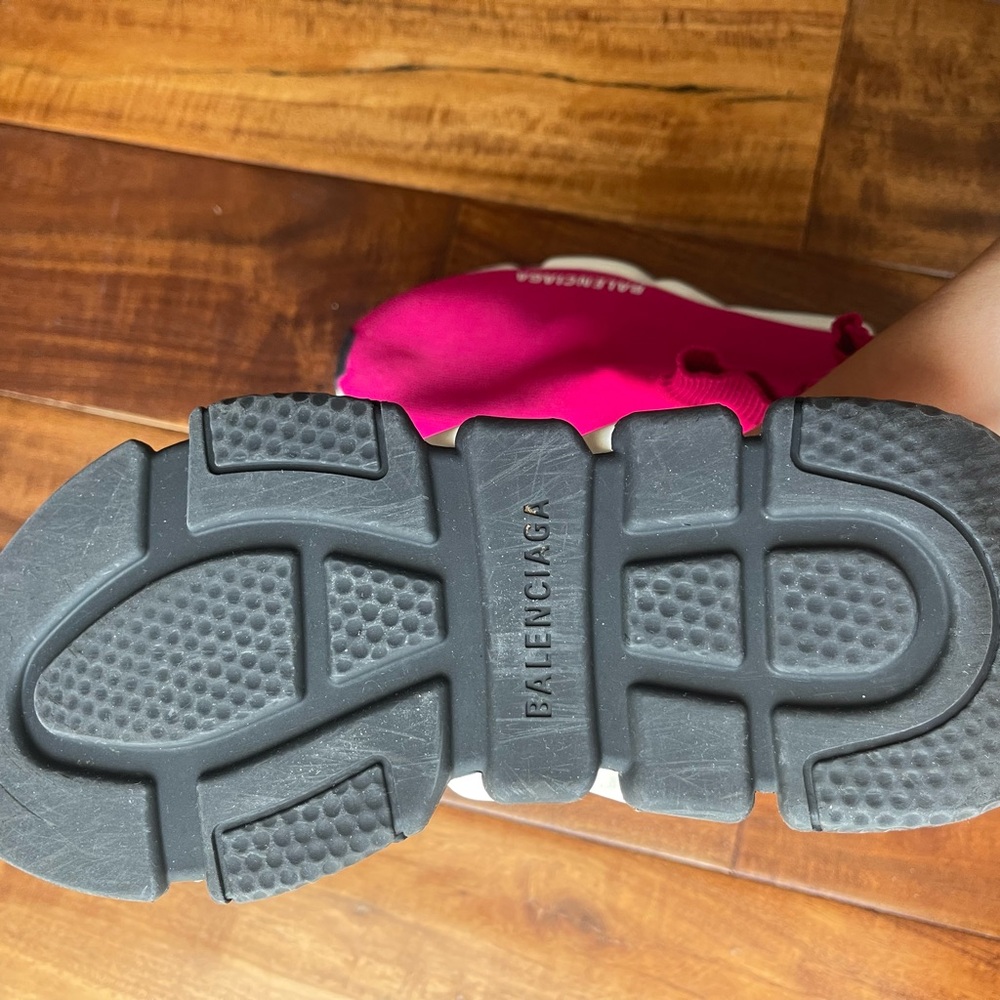 Balenciaga Women Fuchsia Sneakers